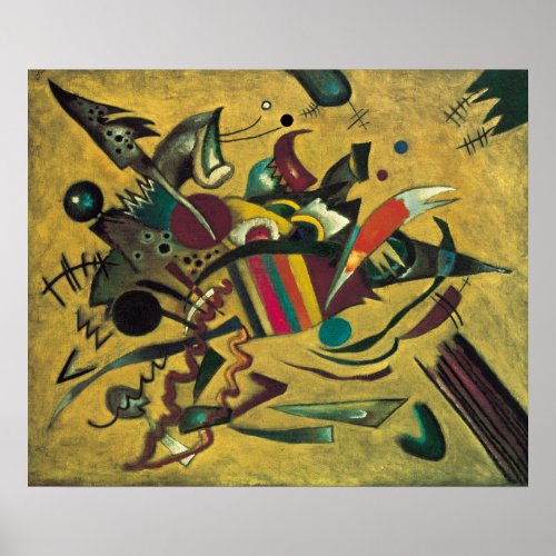 Kandinsky Modern Absract Expressionist Artwork Poster