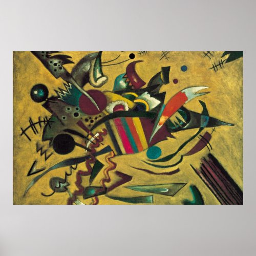 Kandinsky Modern Absract Expressionist Artwork Poster