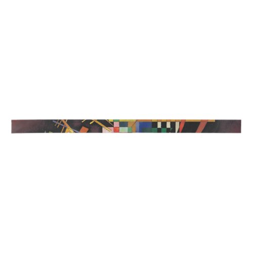 Kandinsky Modern Abstract Artwork Satin Ribbon