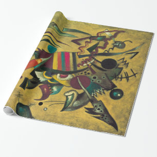 Kandinsky Modern Abstract Artwork Wrapping Paper