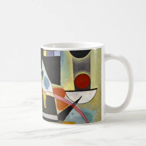 Kandinsky Modern Abstract Colorful Artwork Coffee Mug