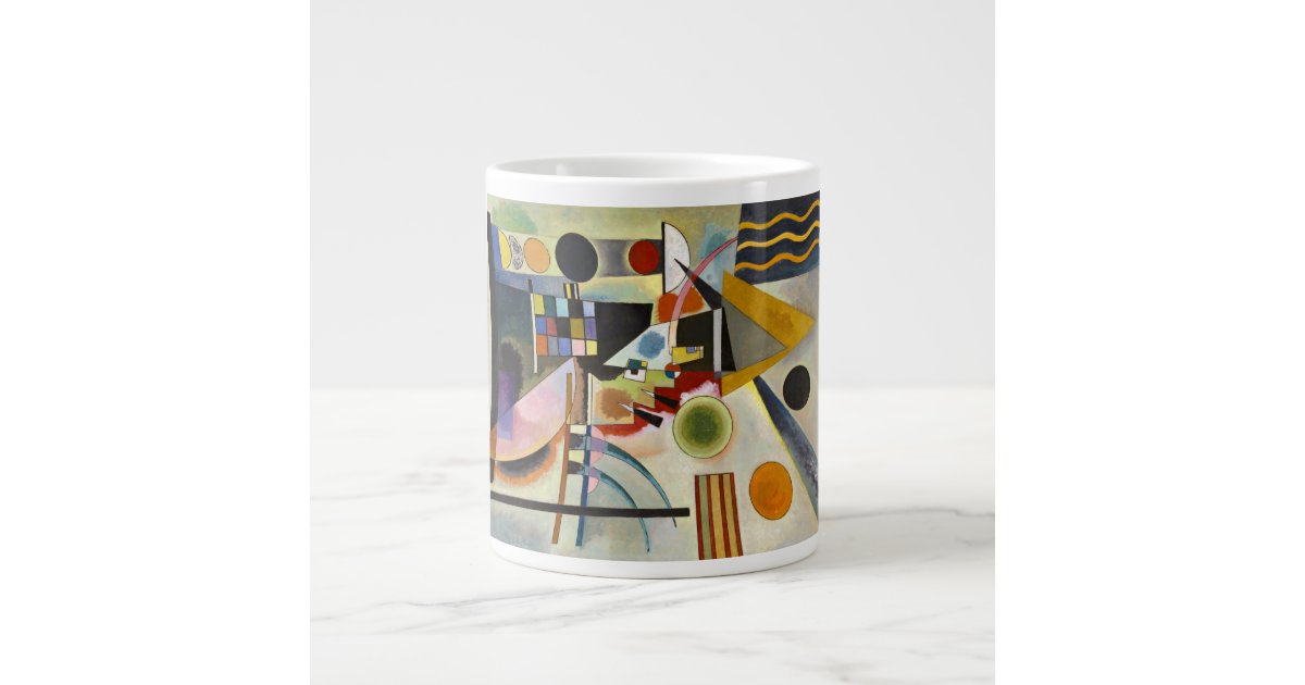 Mug Tasse Kandinsky Composition N°4 - Art Abstrait - Céramique 325ml - Neuf Avec Boîte
