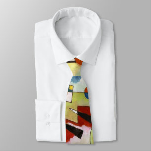 Kandinsky Modern Abstract Colorful Artwork Neck Tie