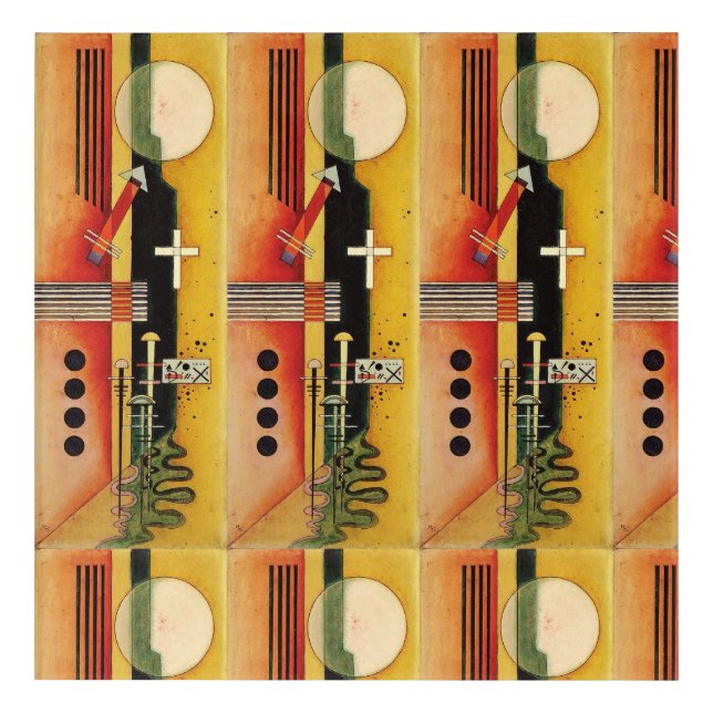 Kandinsky Modern Abstract Painting Artwork Acrylic Print (Front)