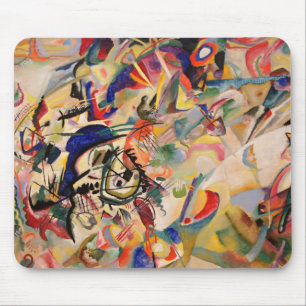 Kandinsky Modern Abstract Painting Artwork Mouse Pad
