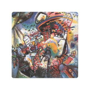 Kandinsky Moscow I Cityscape Abstract Art
