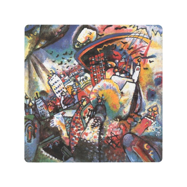 Kandinsky Moscow I Cityscape Abstract Art (Front)