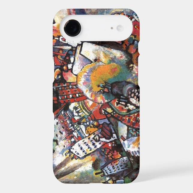 Kandinsky Moscow I Cityscape Abstract Art iPhone Case (Back)