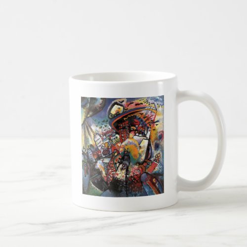 Kandinsky Moscow I Cityscape Abstract Painting Coffee Mug