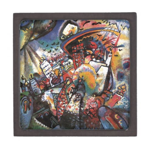 Kandinsky Moscow I Cityscape Abstract Painting Gift Box