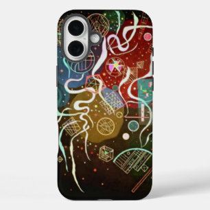 Kandinsky Movement I Abstract Painting iPhone 16 Plus Case