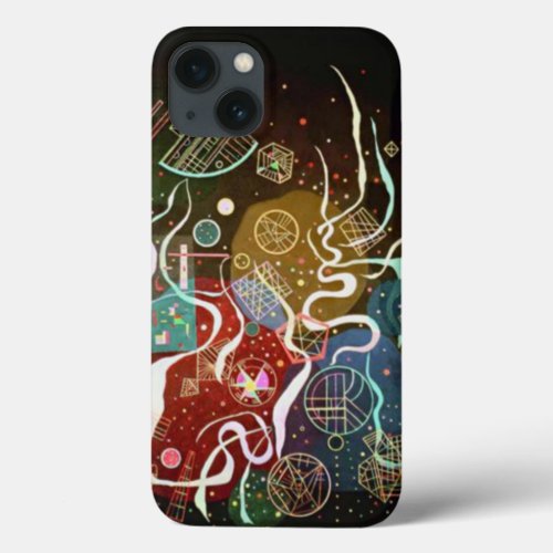 Kandinsky Movement I Abstract Painting iPhone 13 Case