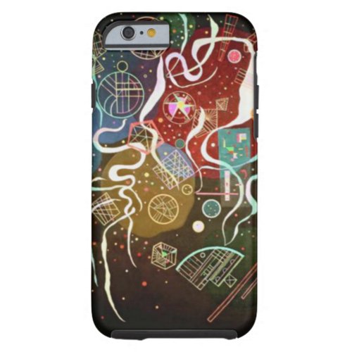 Kandinsky Movement I Abstract Painting Tough iPhone 6 Case