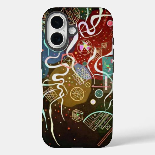 Kandinsky Movement I Abstract Painting Case-Mate iPhone Case (Back)