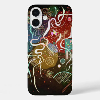 Kandinsky Movement I Abstract Painting iPhone 16 Plus Case