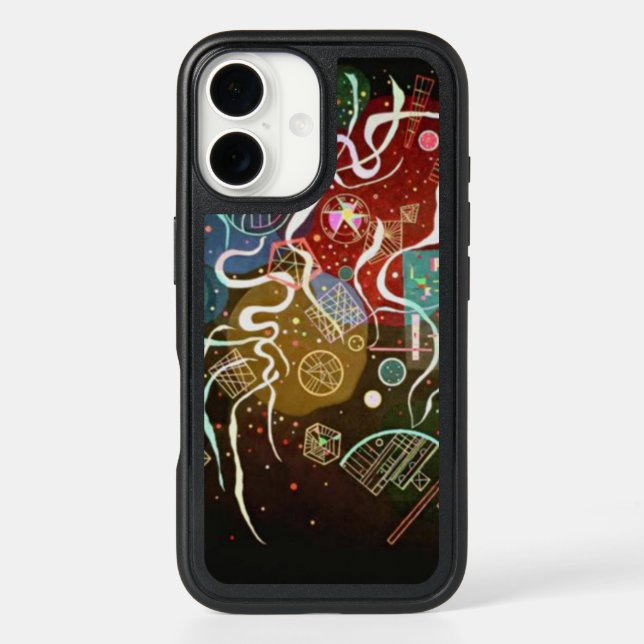 Kandinsky Movement I Abstract Painting Otterbox iPhone Case (Back)