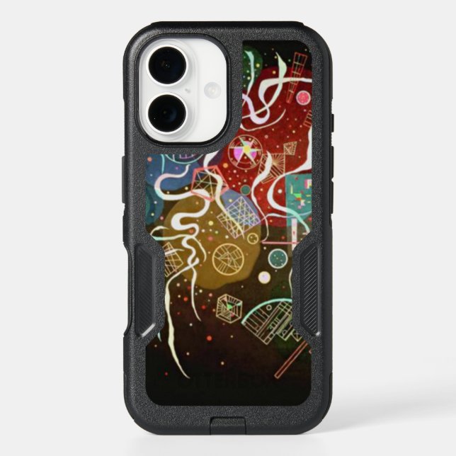 Kandinsky Movement I Abstract Painting Otterbox iPhone Case (Back)