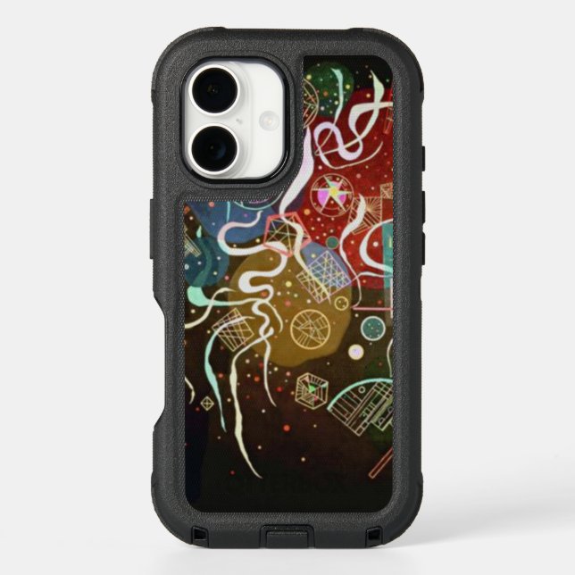 Kandinsky Movement I Abstract Painting Otterbox iPhone Case (Back)