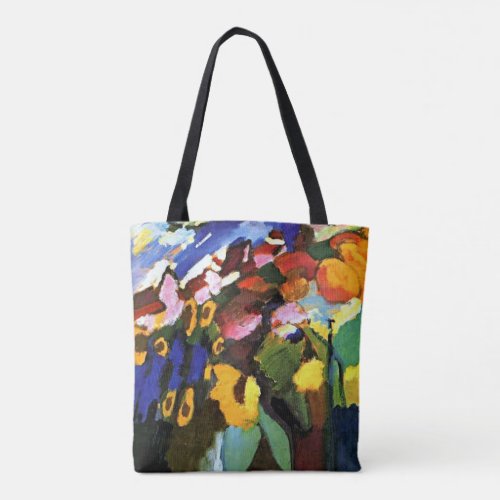 Kandinsky _ Murnau Garden_1909 Tote Bag