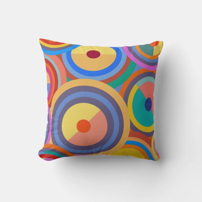 Kandinsky No. 55 Throw Pillow (Front)