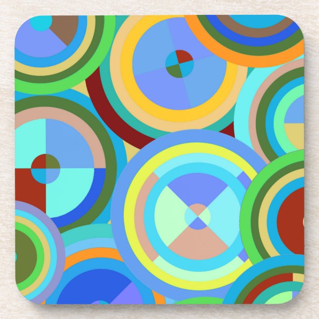 Kandinsky No. 58 Beverage Coaster (Front)