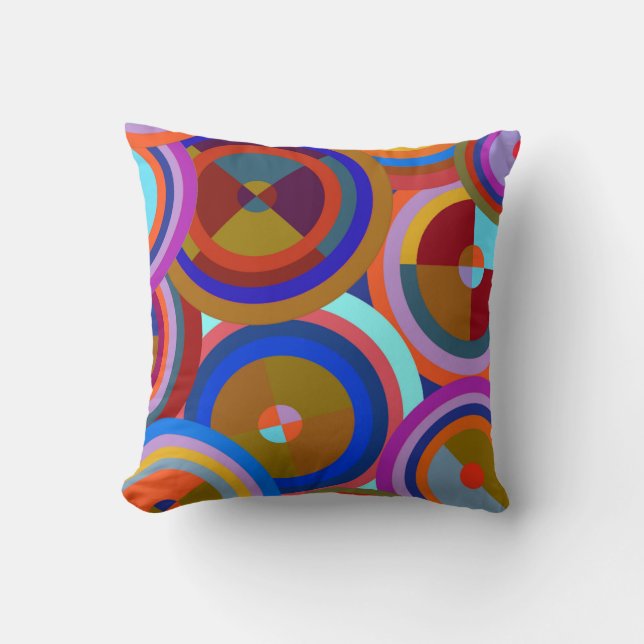 Kandinsky No. 59 Throw Pillow (Front)