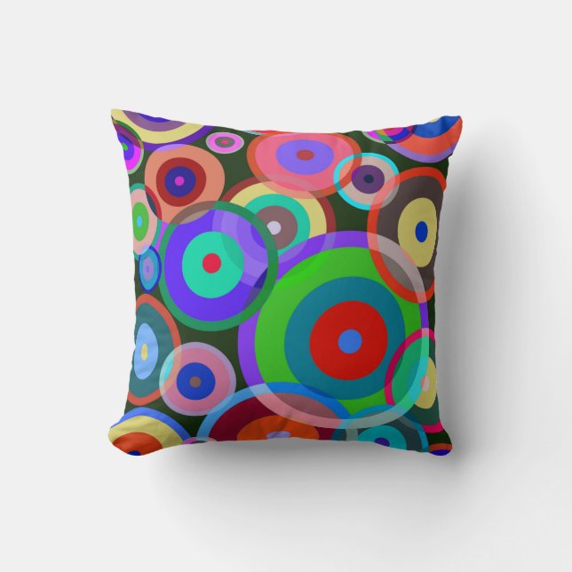 Kandinsky No. 5 Throw Pillow (Front)