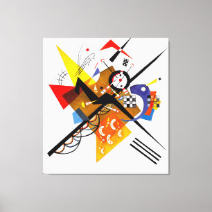 KANDINSKY - ON WHITE II -1923 - Bauhaus Canvas Print