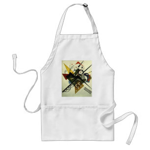 Kandinsky On White II Adult Apron