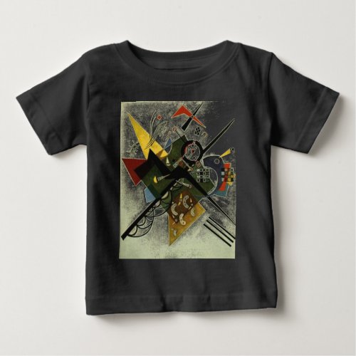 Kandinsky On White II Baby T_Shirt