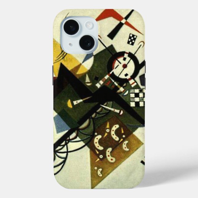 Kandinsky On White II Case-Mate iPhone Case (Back)