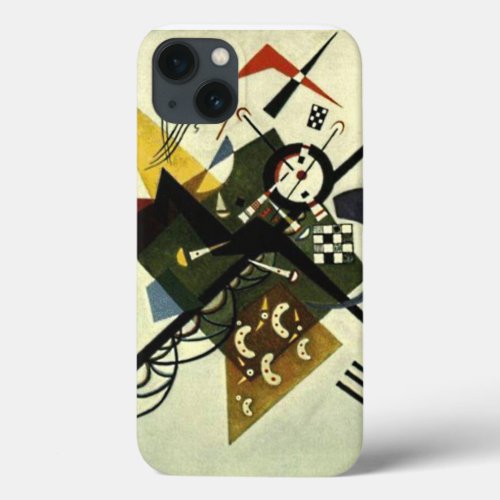 Kandinsky On White II iPhone 13 Case