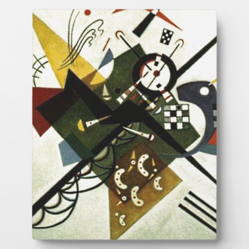 Kandinsky On White II Plaque