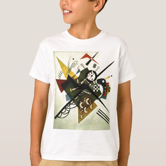 Kandinsky On White II T-Shirt (Front)