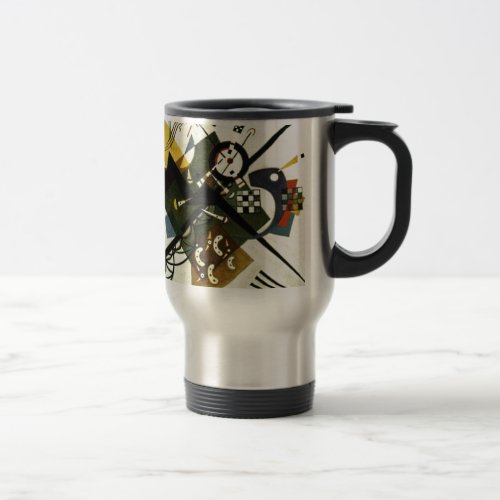 Kandinsky On White II Travel Mug