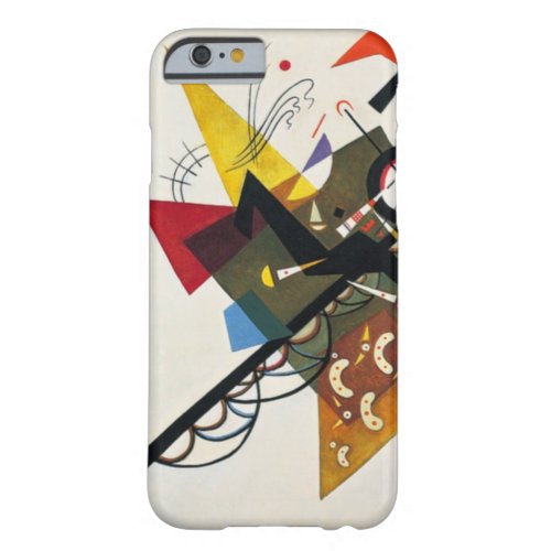 Kandinsky On White Two Abstract Painting Barely There iPhone 6 Case