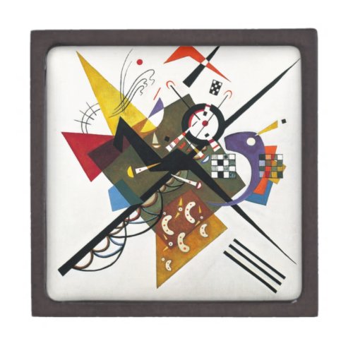 Kandinsky On White Two Abstract Painting Gift Box
