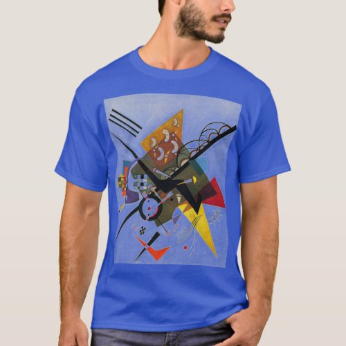 Kandinsky On White Two Abstract Painting T_Shirt