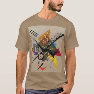 Kandinsky On White Two Abstract Painting T-Shirt