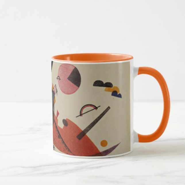 Kandinsky - Orange Mug (Right)