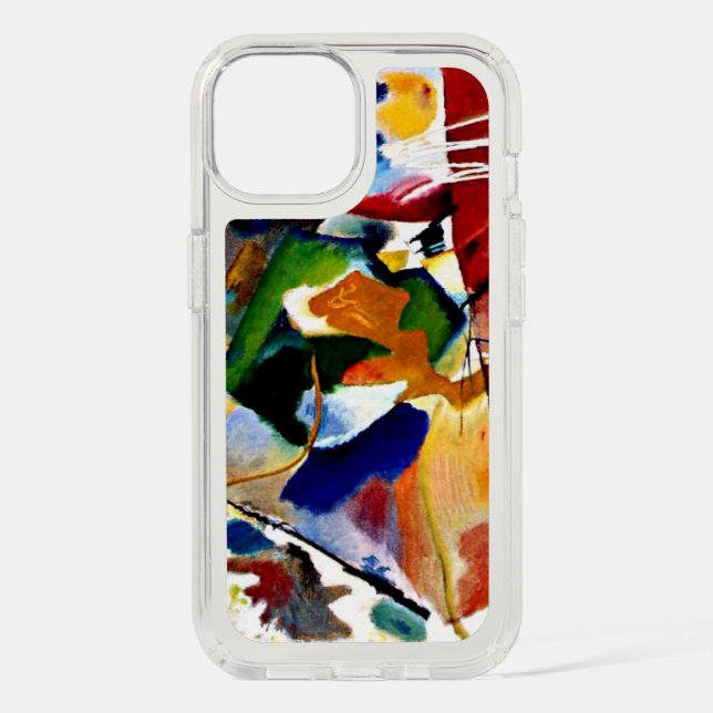 Kandinsky - Painting with Green Center, Speck iPhone Case (Front)