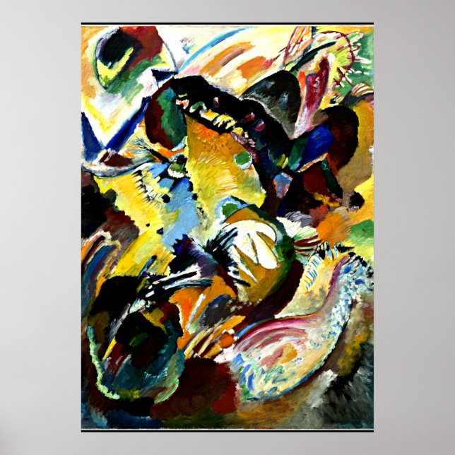 Kandinsky - Panel for Edwin R. Campbell, No. 2 Poster (Front)