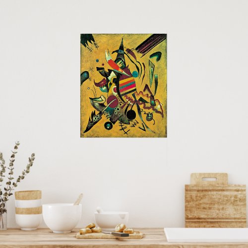 Kandinsky - Points, abstract art Poster