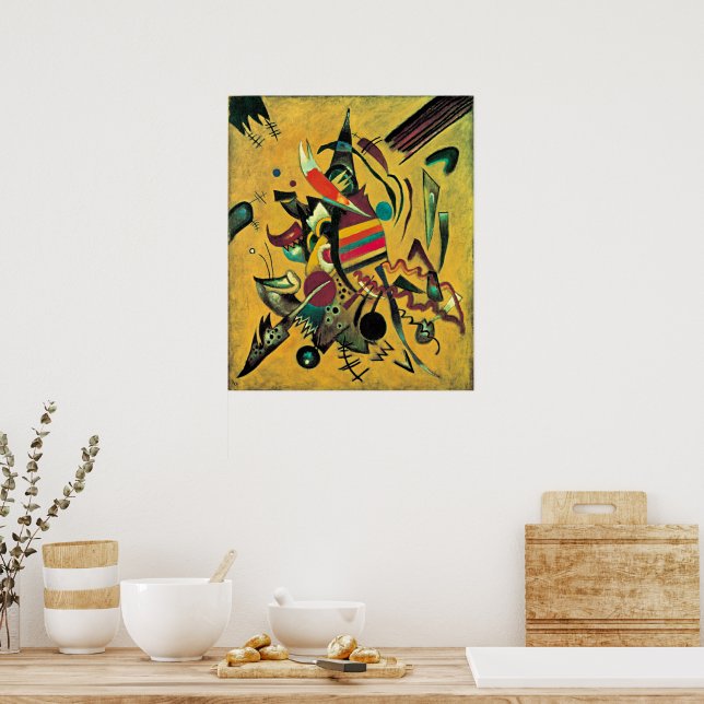Kandinsky - Points, abstract art Poster (Kitchen)