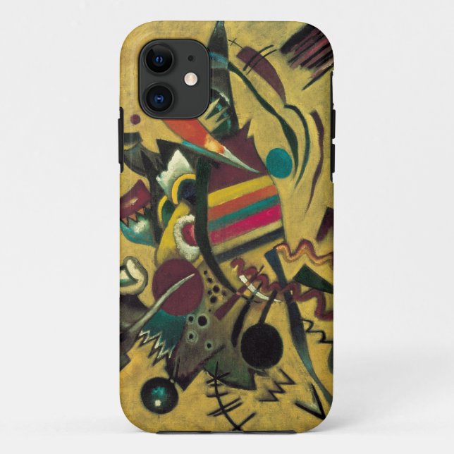 Kandinsky Points Abstract Canvas Painting Case-Mate iPhone Case (Back)