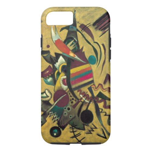 Kandinsky Points Abstract Canvas Painting iPhone 87 Case