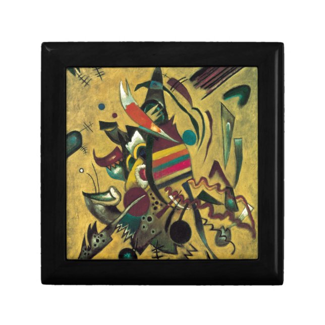 Kandinsky Points Abstract Canvas Painting Gift Box (Front)