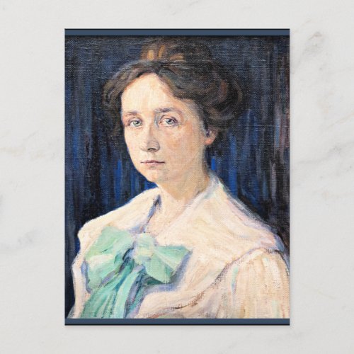 Kandinsky _ Portrait of Gabriele Munter Postcard