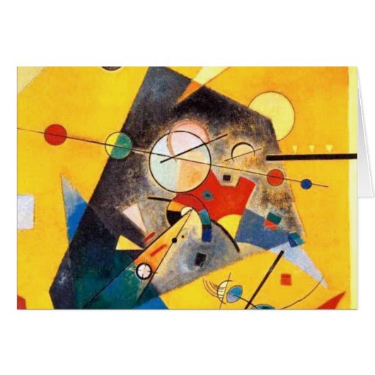 Kandinsky Quiet Harmony Abstract Art (Front Horizontal)