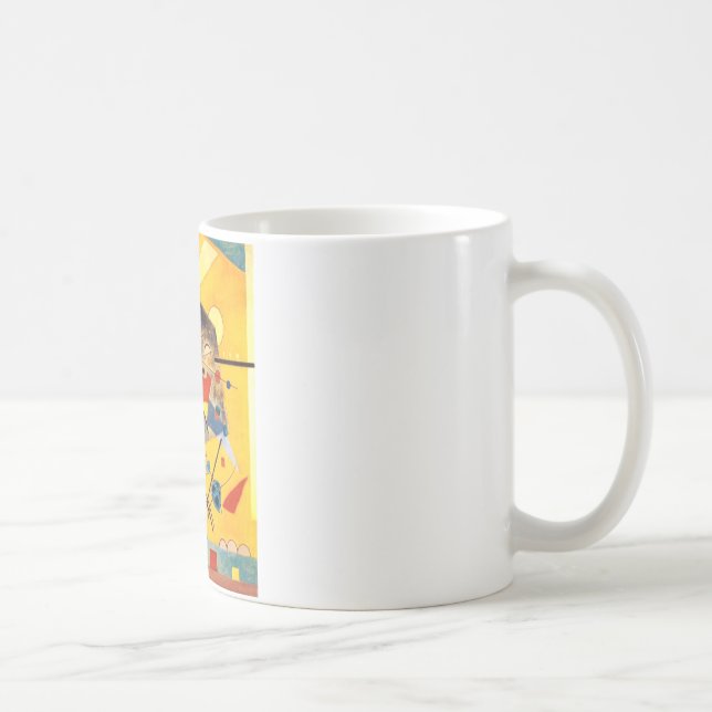 Kandinsky Quiet Harmony Abstract Art Coffee Mug (Right)